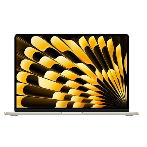 Apple MacBook Air - M3 - M3 10-core GPU - 8 GB RAM - 256 GB SSD - 15.3" IPS 2880 x 1864 (WQXGA+) - Wi-Fi 6E, Bluetooth - starlight - tast: italiana